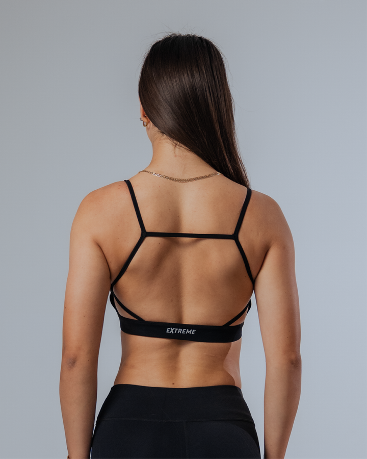 REMMI SPORTS BRA - BLACK