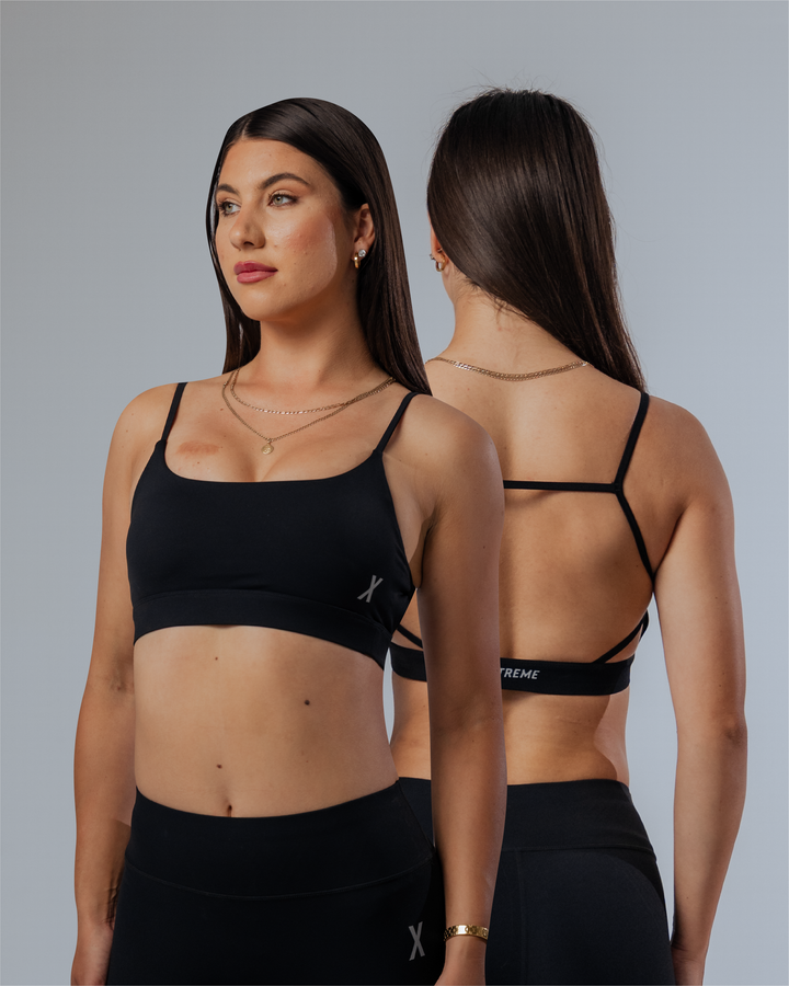 REMMI SPORTS BRA - BLACK