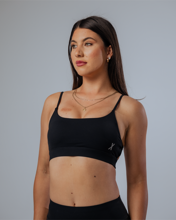 REMMI SPORTS BRA - BLACK